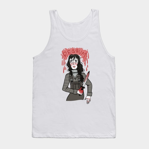 Wendy Torrance from The Shining Tank Top by misnamedplants